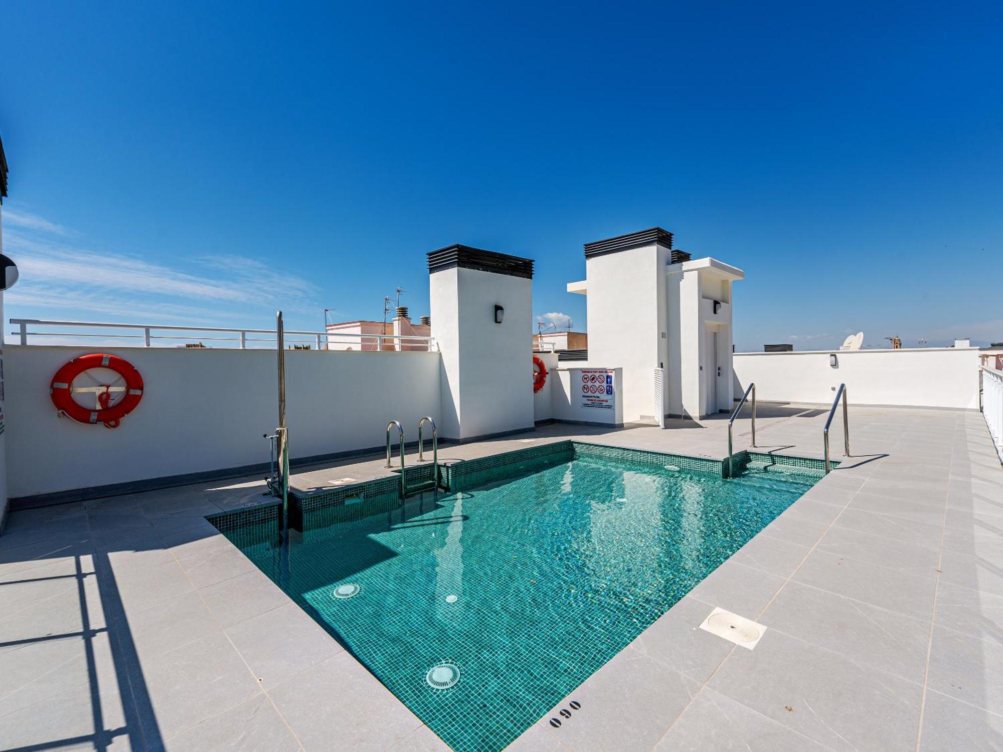 La Malagueta Pool & Parking Apartment *