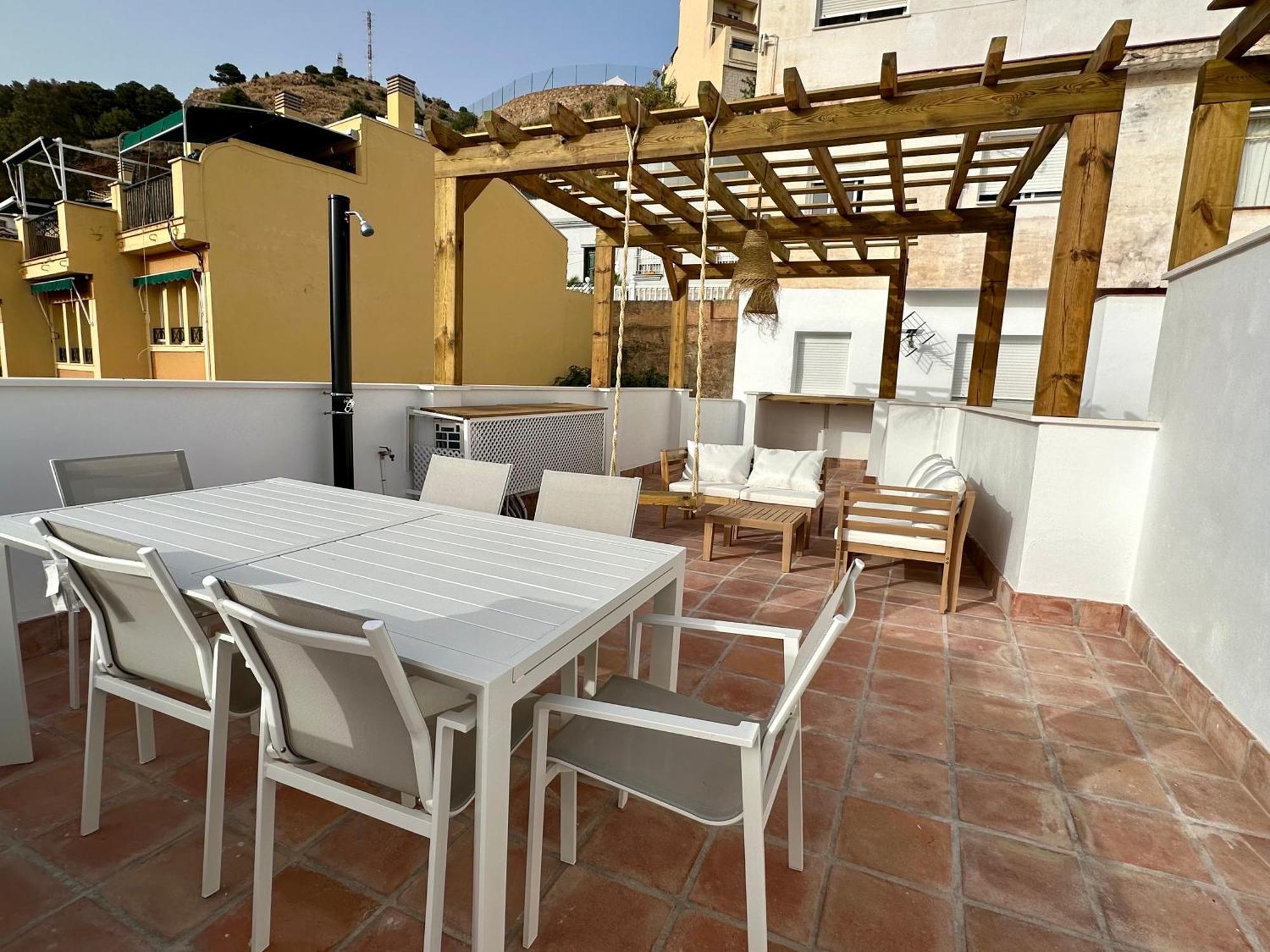 Atico Con Solarium Y Bbq Cerca Del Centro 6 Pax *