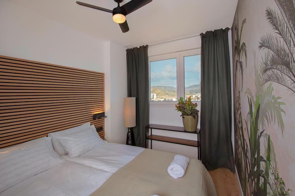 Urban Jungle In Center, 18th Floor, Rooftop Pool, Free Parking Malaga