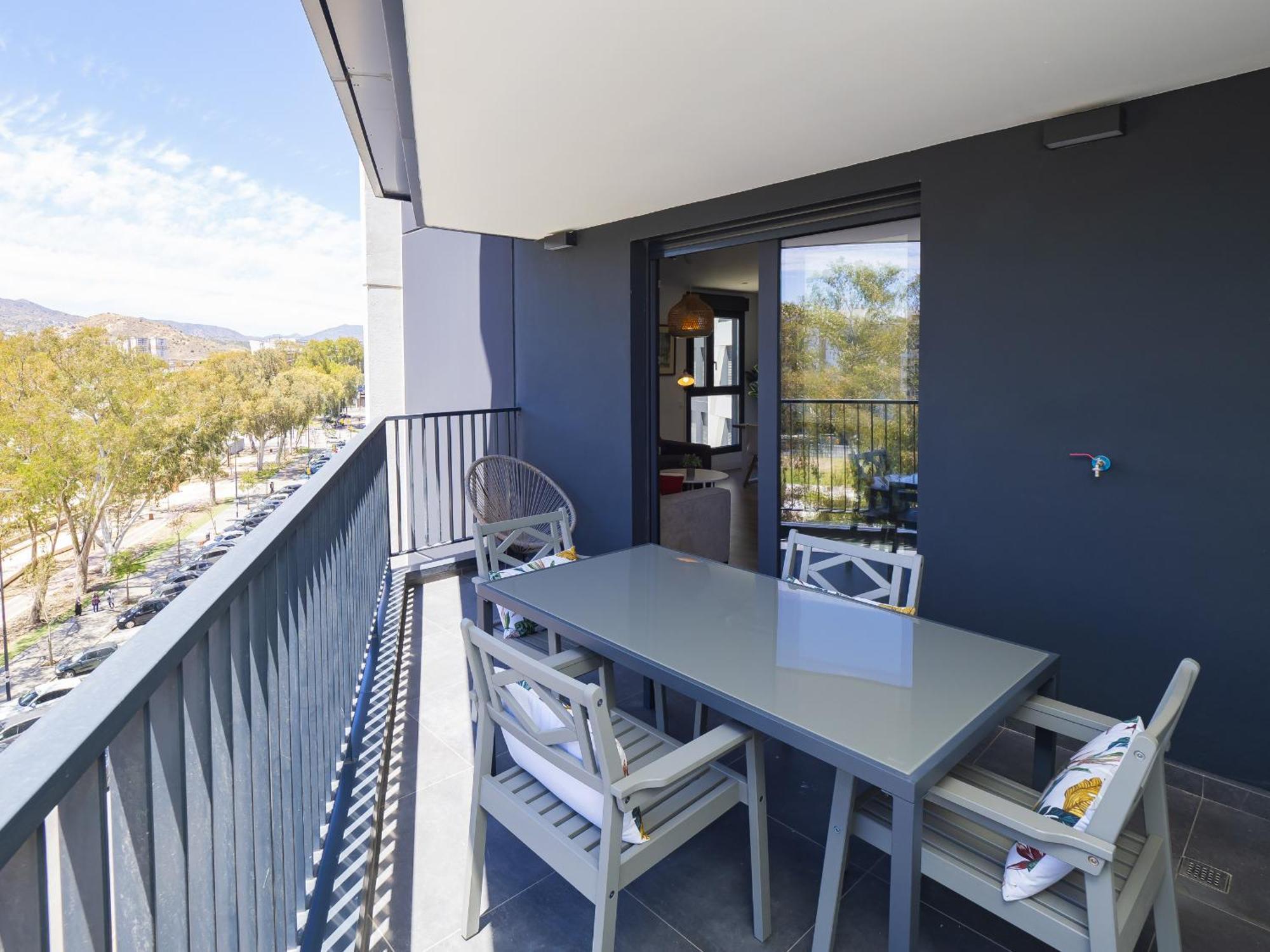 Apartment Cubo's Urban Sky West View 5 Malaga