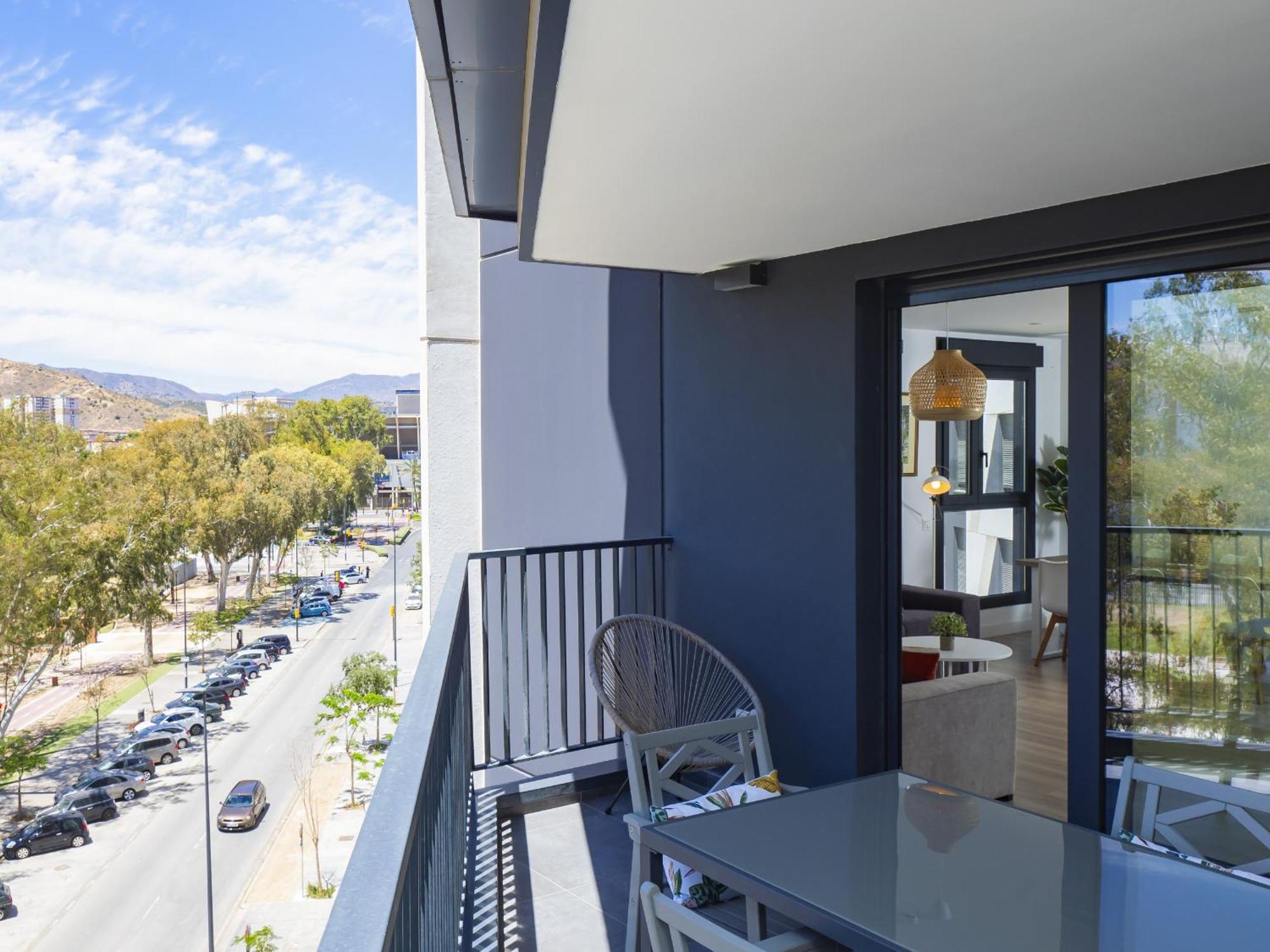 Apartment Cubo's Urban Sky West View 5 Malaga