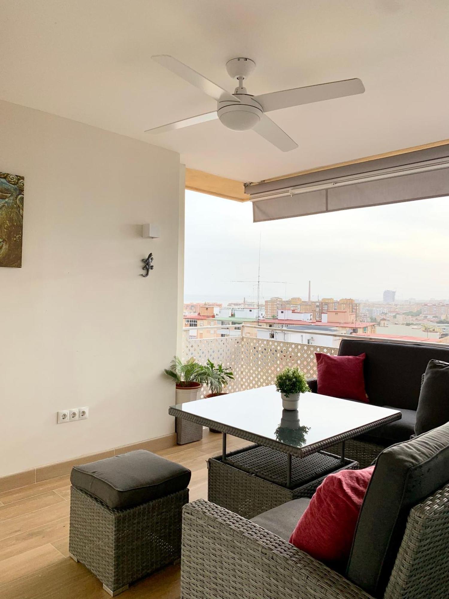 Atico Huelin Playa Apartment Malaga