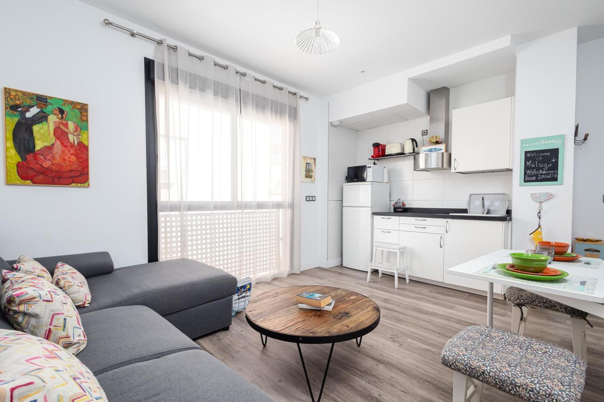 Apartment Historic Centre + Rooftop + Parking Malaga