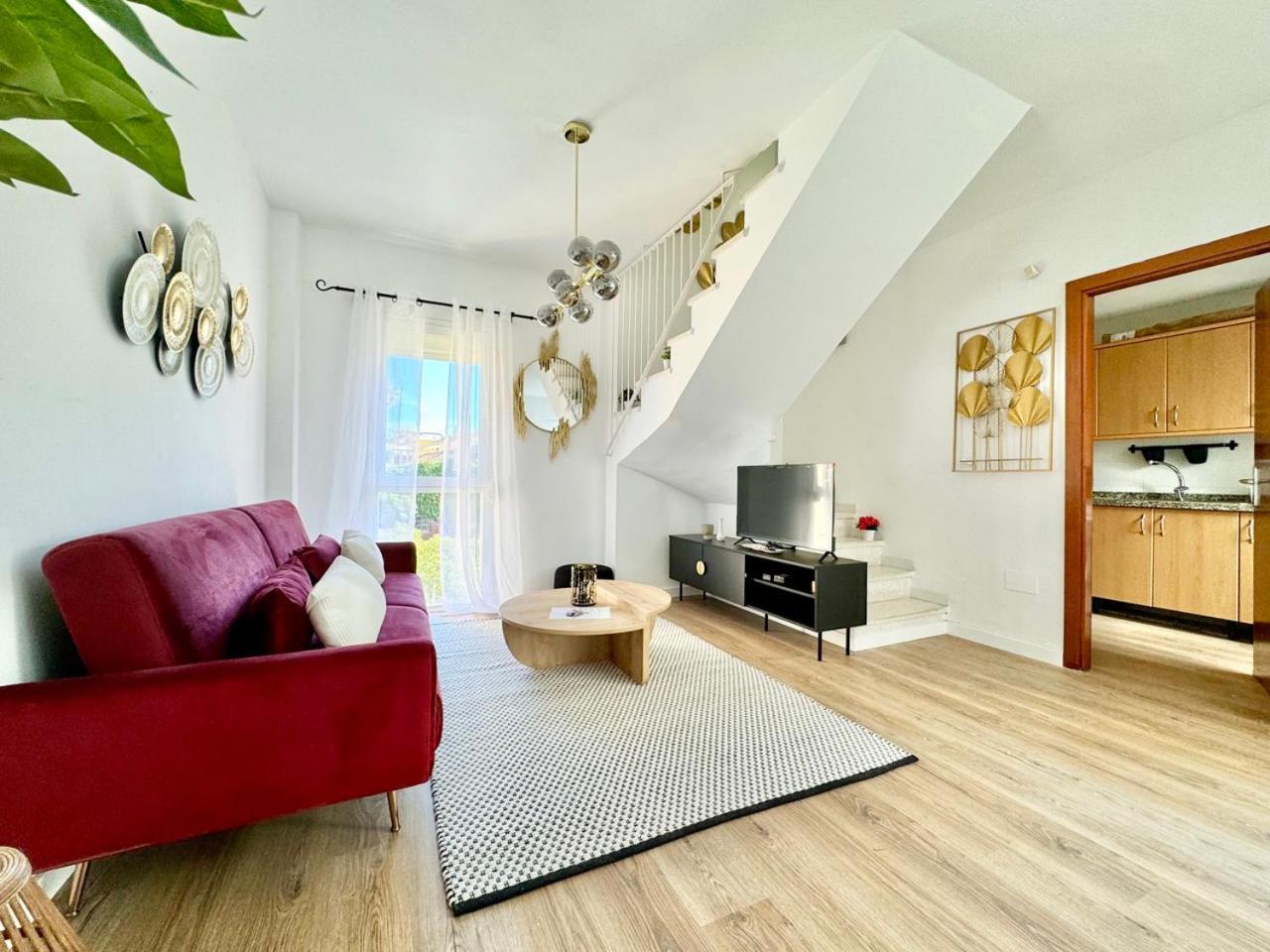 Historic Center Duplex With 3bd Ac & Parking Malaga