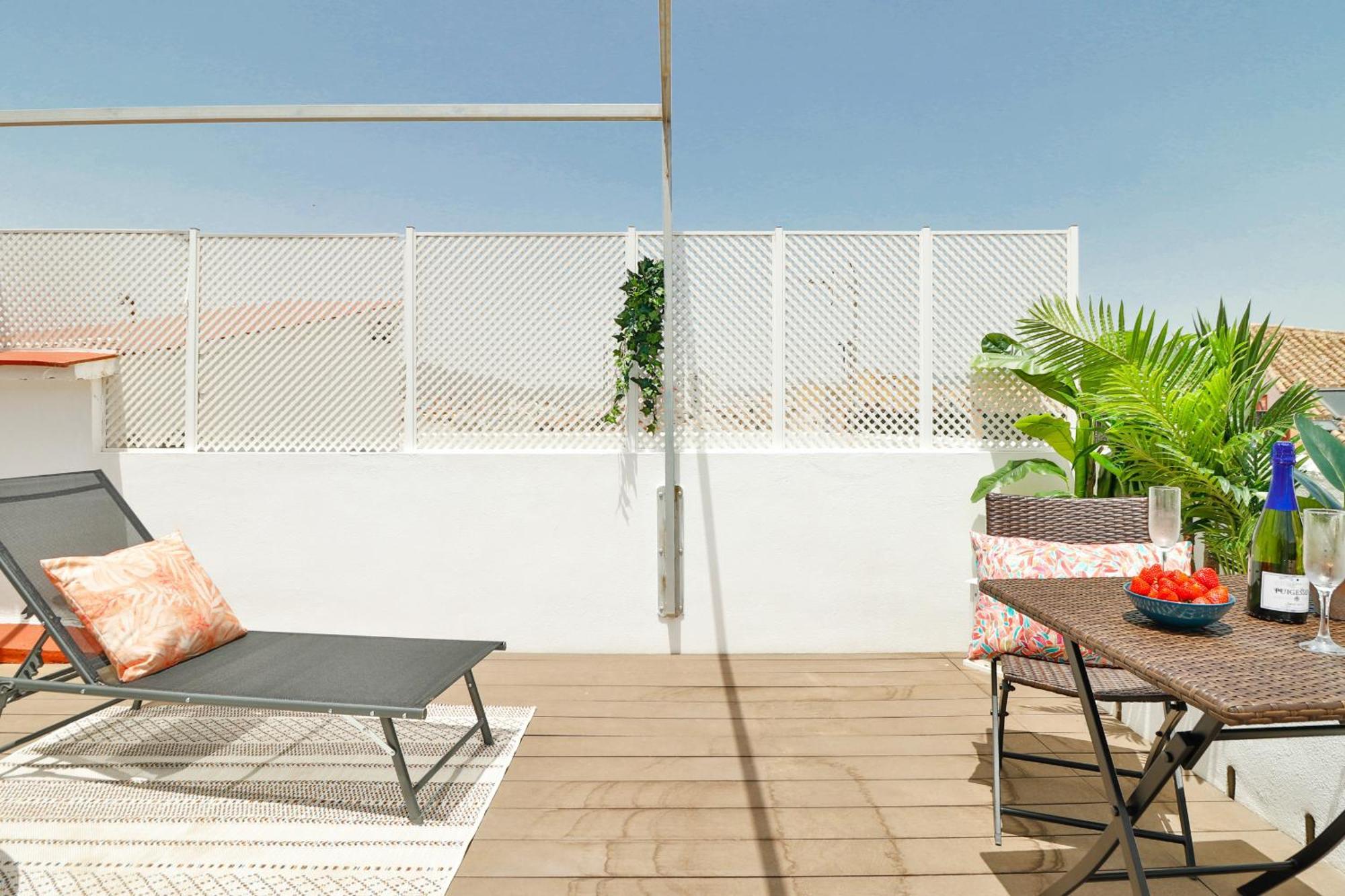 Appartement C83 Cosy Penthouse With Terrace Old Town Málaga