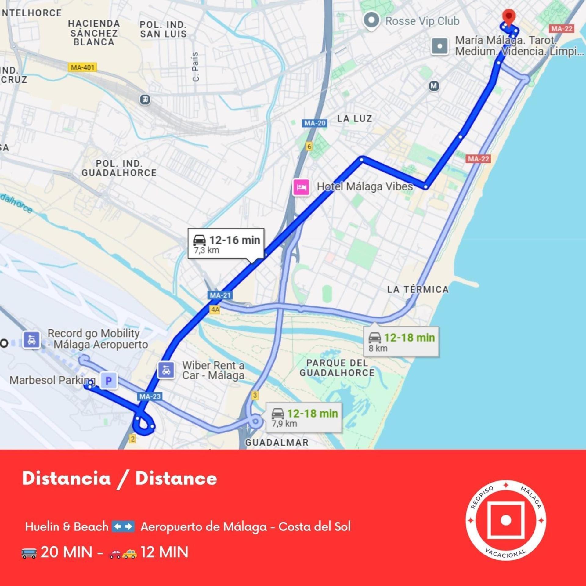 Duplex Huelin Ii & Apartamento Málaga