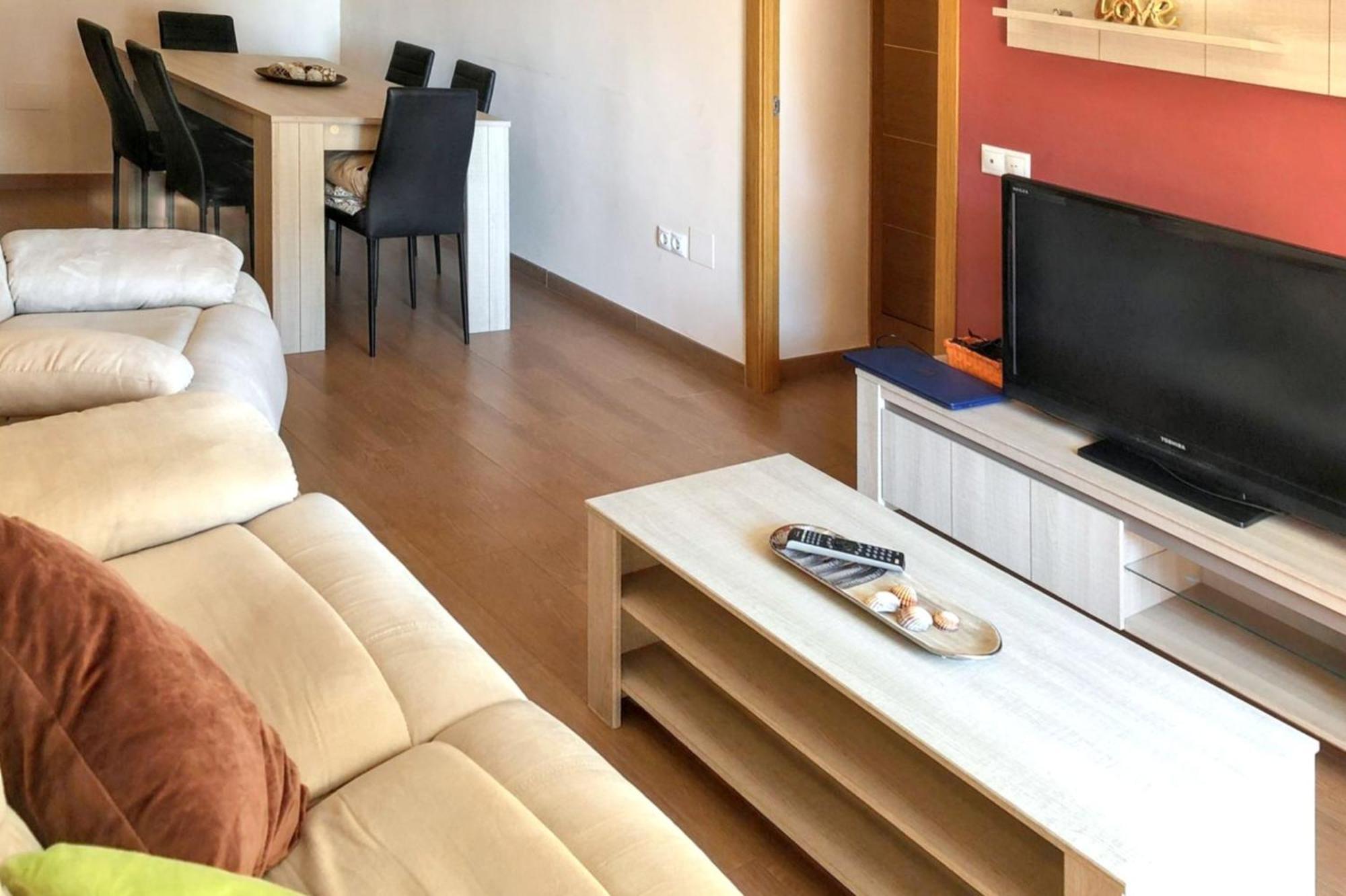 Comfortable In With Balcony And View 81 M² Apartment Malaga