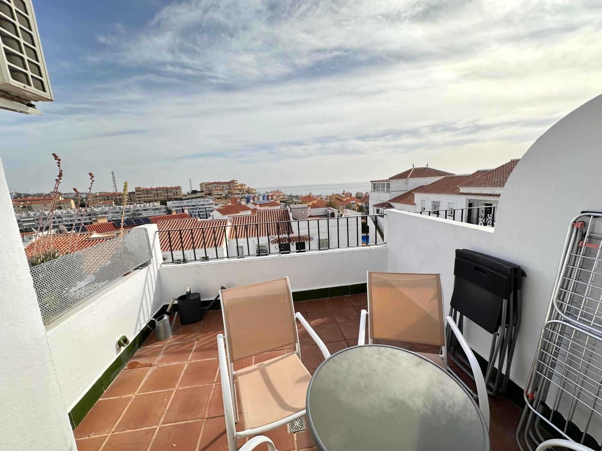 Apartamento Nuestro Atico Con Vistas Al Mar Terraza, Piscina Y Parking *