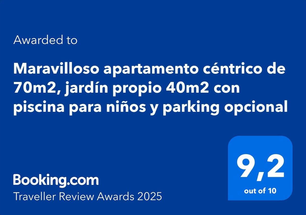Apartment Maravilloso Centrico De 70m2, Jardin Propio 40m2 Con Piscina Ninos Y Parking Opcional Malaga