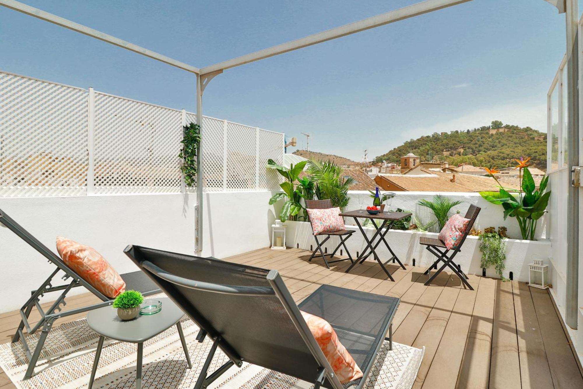 C83 Cosy Penthouse With Terrace Old Town * Málaga