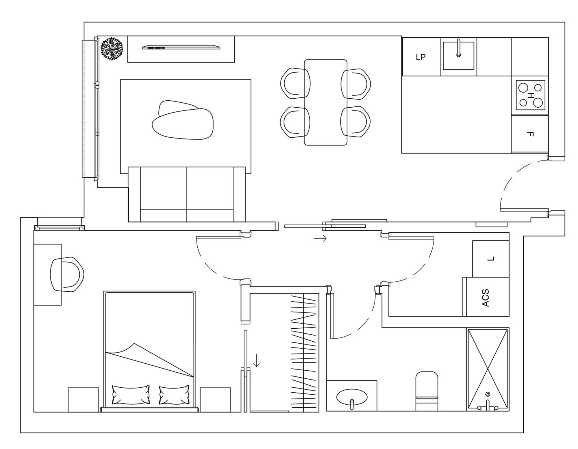 Apartment One Bed On 14 Floor Urban Sky By P&o Malaga