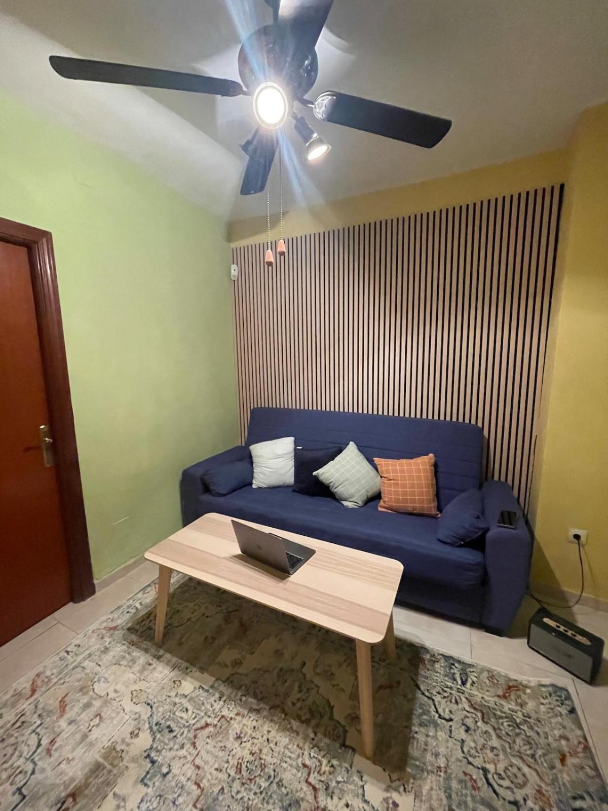 Warm Wood 1 Bedroom Sofa Bed Apartment