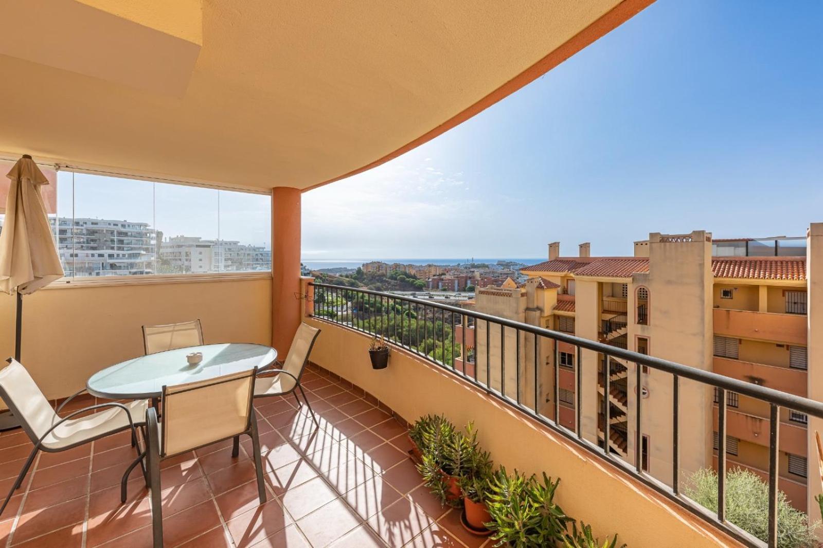 Acogedor Con Vista Al Mar Malaga