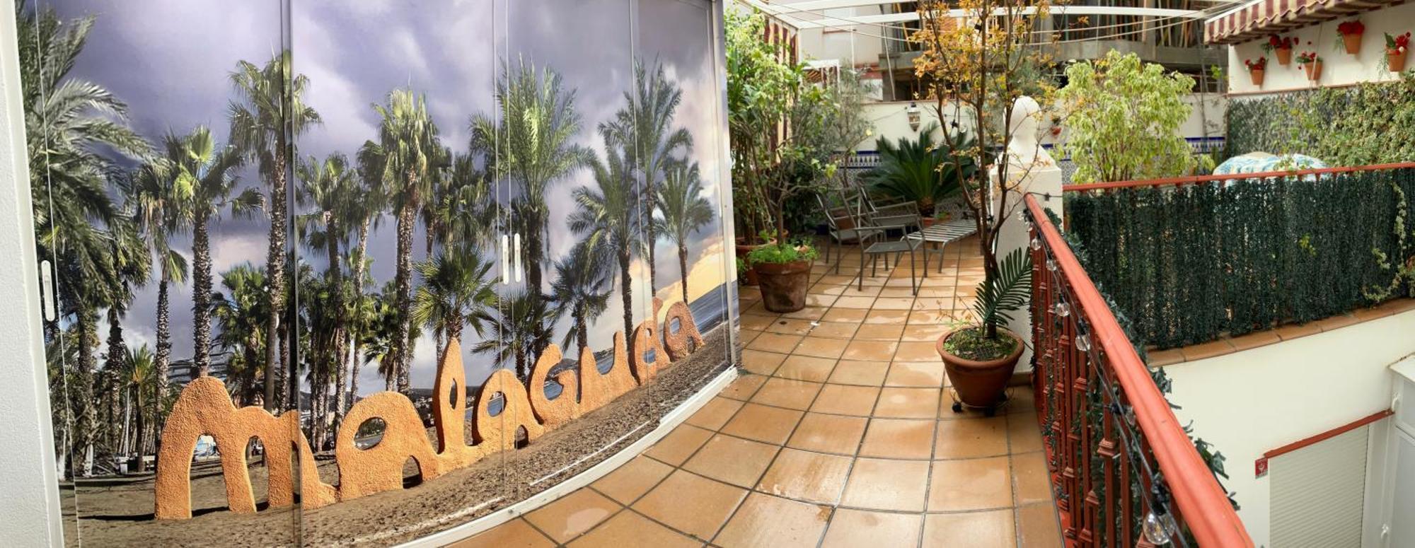 Maravilloso Centrico De 70m2, Jardin Propio 40m2 Con Piscina Ninos Y Parking Opcional Malaga