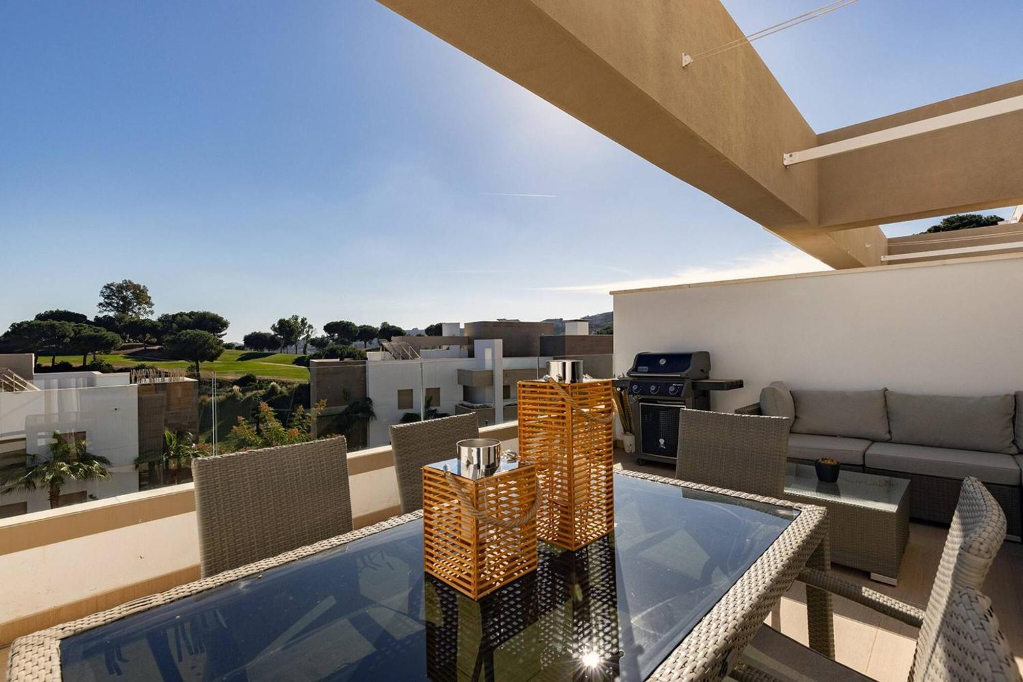 Сasa de vacaciones 007 Modern 3 Bed Frontline Golf Townhouse In La Cala Golf With Mountain Views Málaga