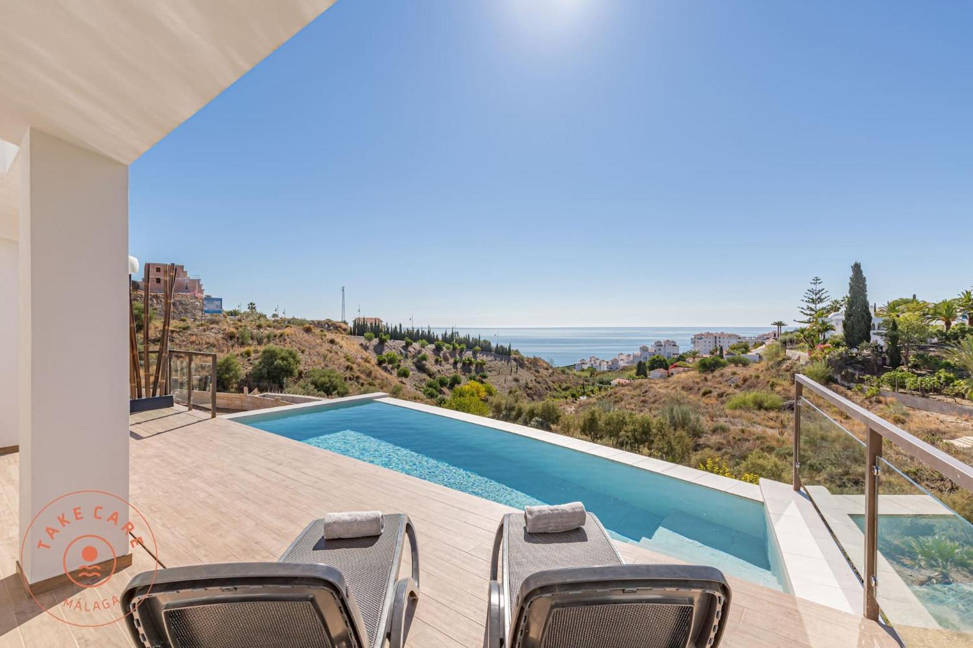 Villa Met Zeezicht In Torrox *