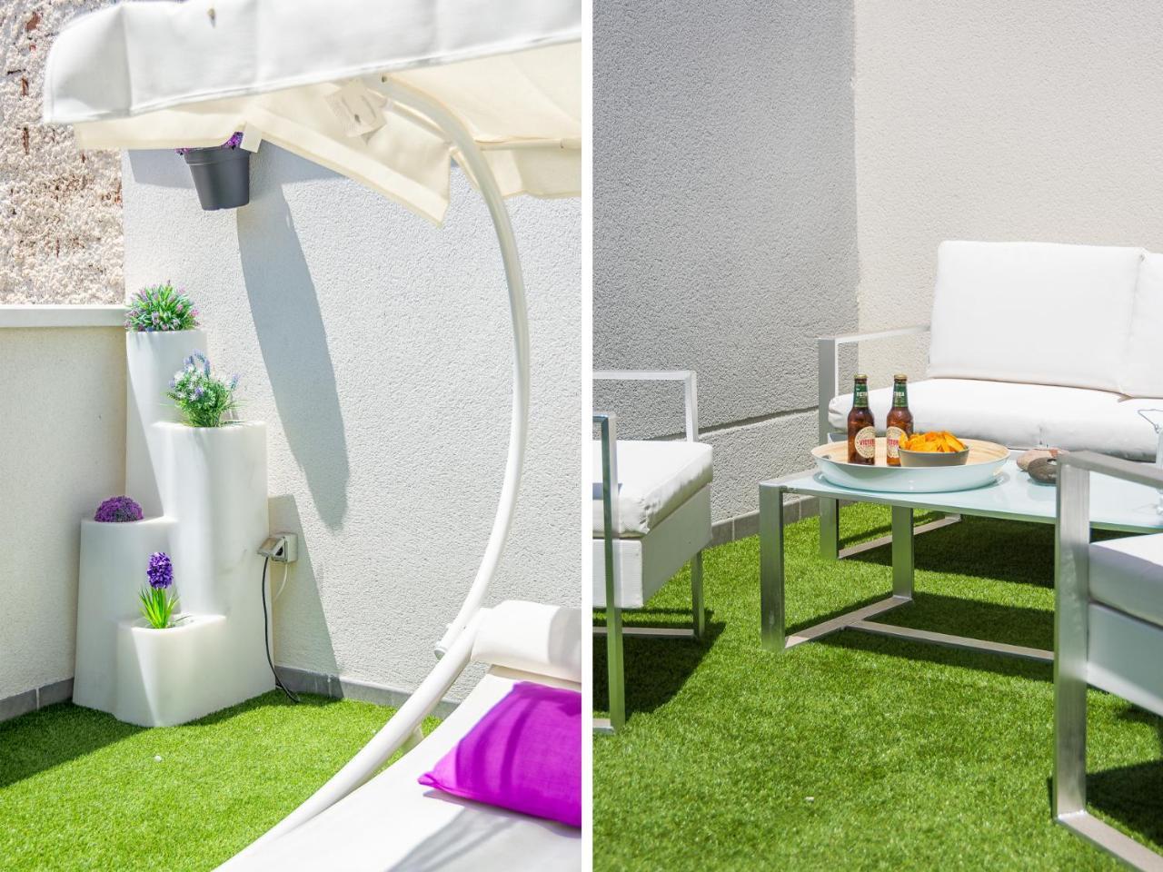 Apartment Atico Con Terraza Ac 1Hab En El Centro Y Piscina Comunitaria
