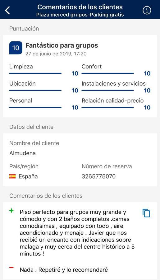 Apartment Marques De Larios 8 Centro Historico Especial Grupos Parking Gratis