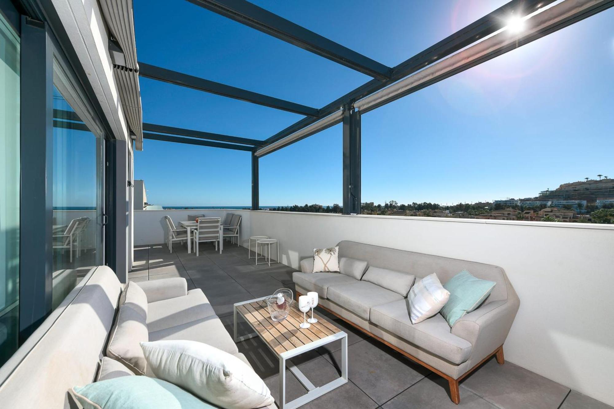 Amazing 3 Bedroom Penthouse With Private Pool In Cala Serena - La Cala Appartement