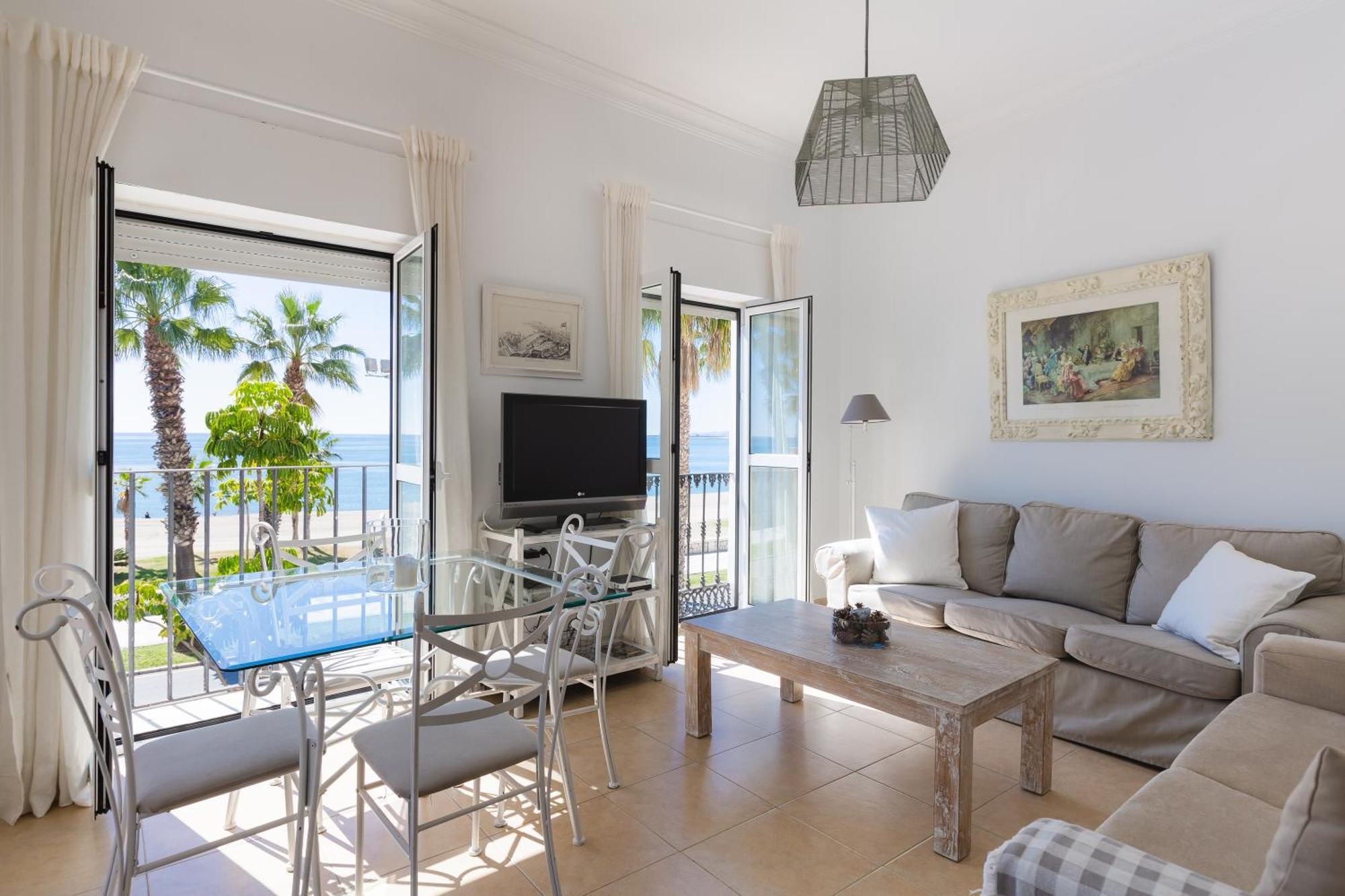 Apartment Con Encanto En Primera Linea De Playa Málaga