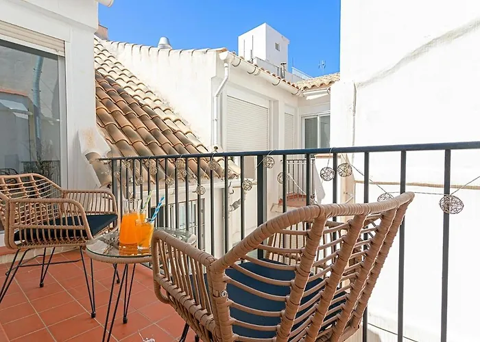 -Malagasunapts- Central Penthouse Terrace&Relax