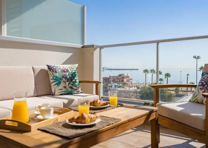 Family Apartment In Malaga Next To The Beach