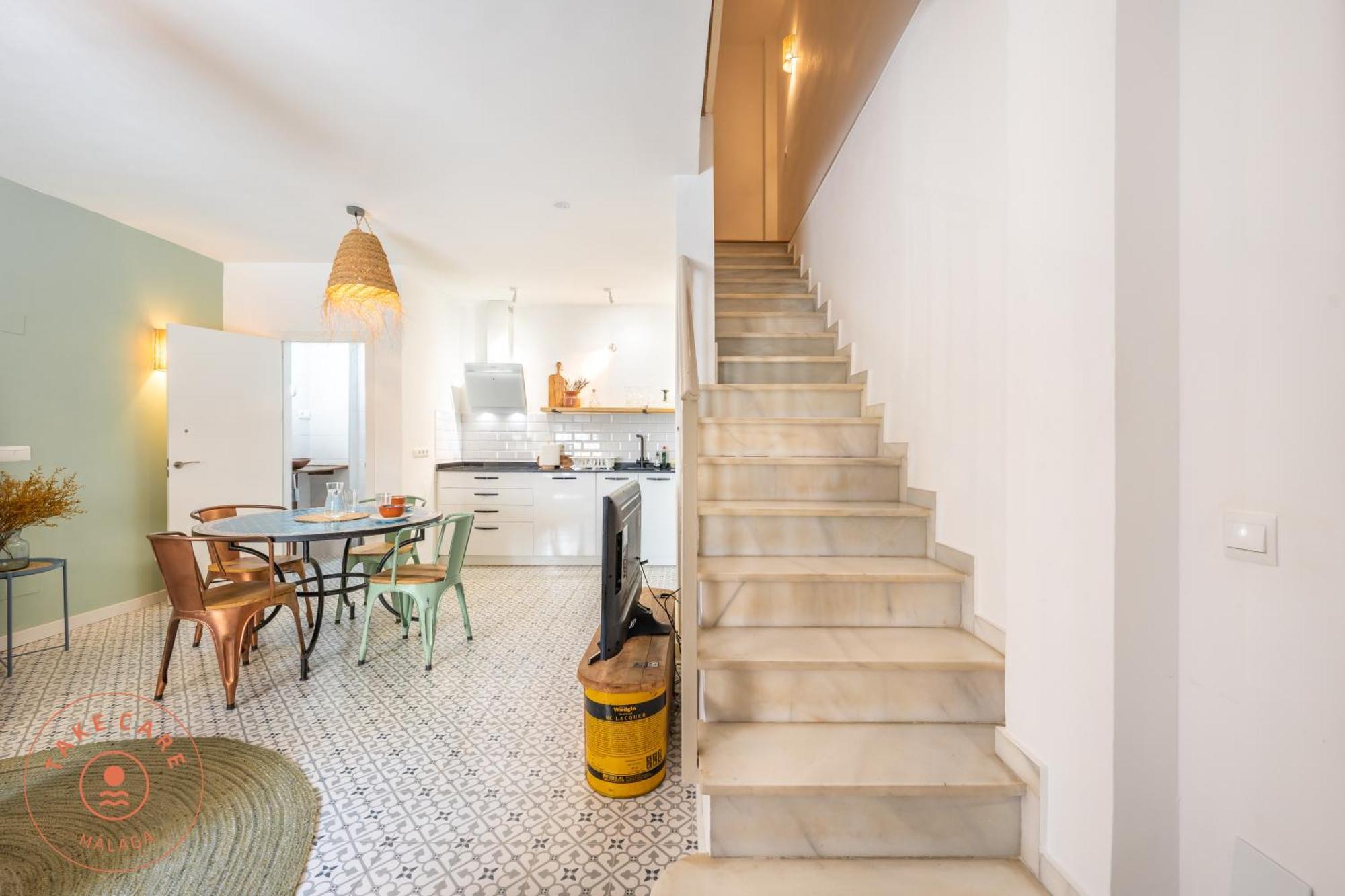 Vakantiehuis Colourful Fisher House Pulpito In El Palo! - Tcm *