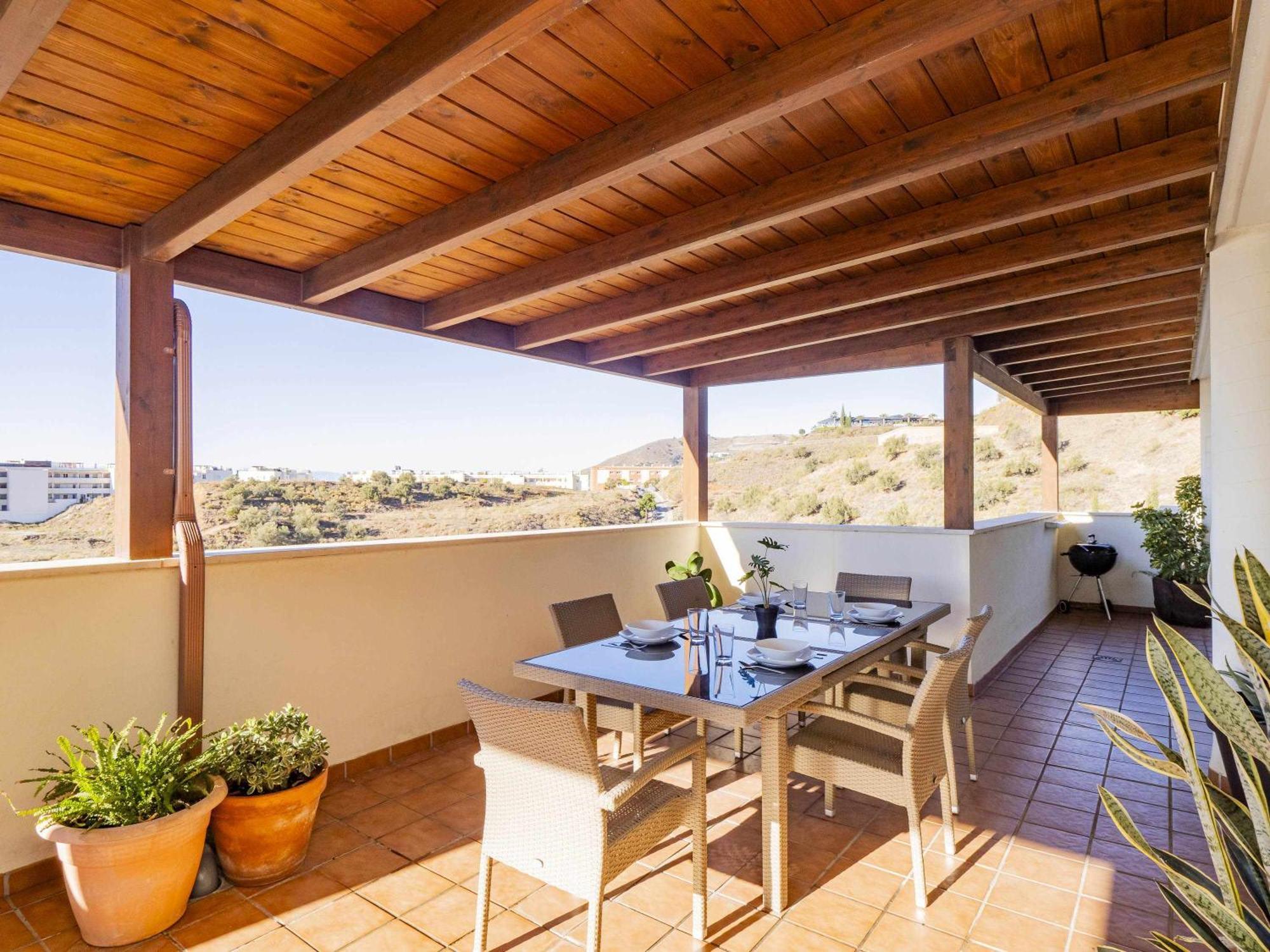 Atico Con Vistas Al Mar Piscina Y Parking Apartamento