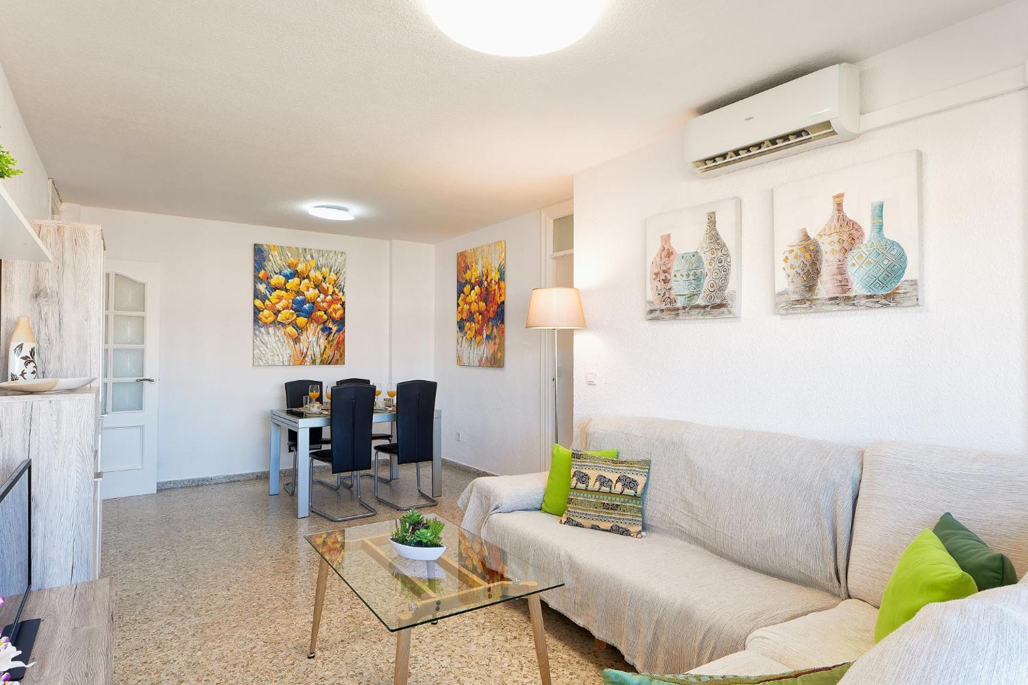 Luminoso Apartamento/ 5 Minutos De La Playa *