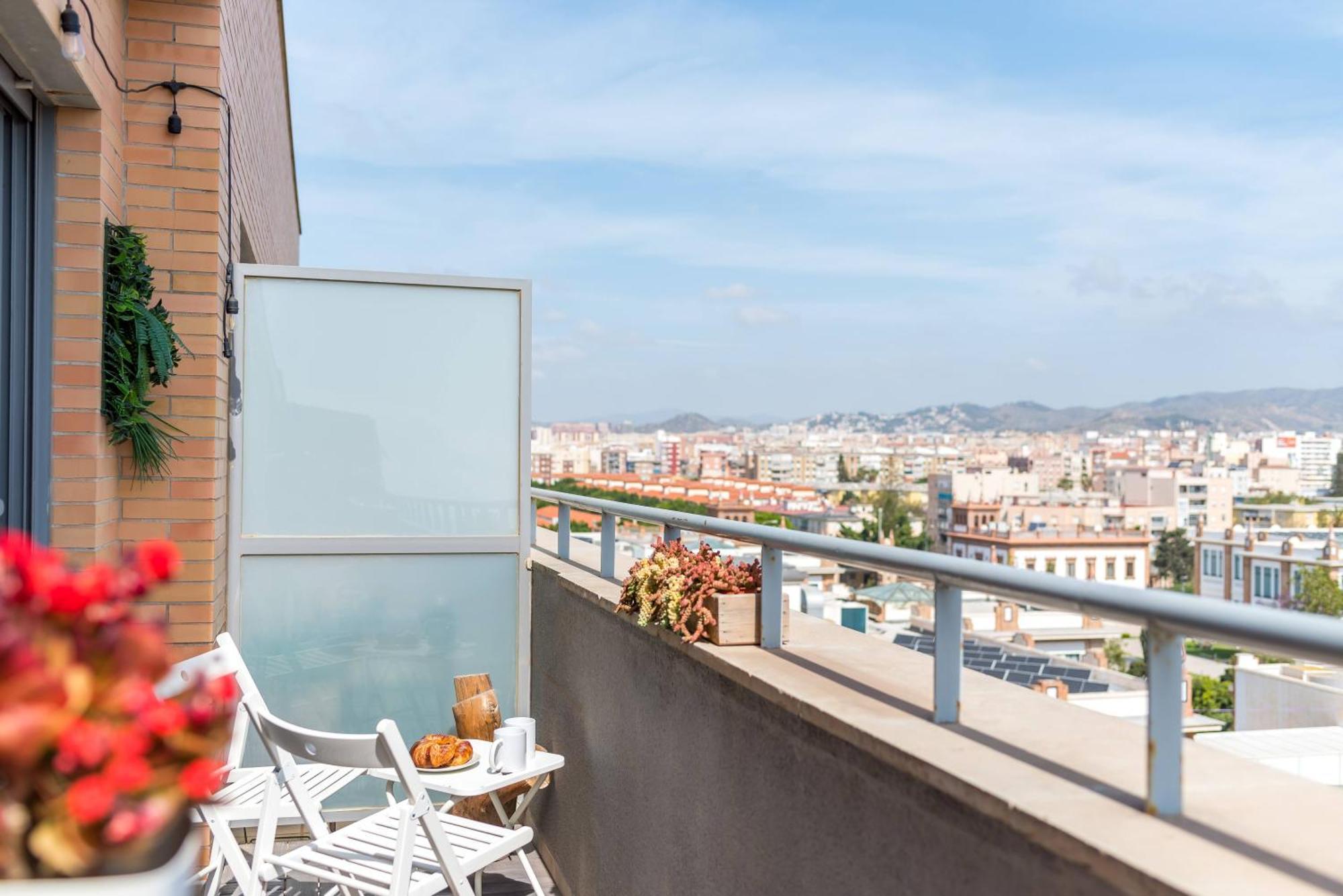Atico Con Terraza Y Vistas, Parking Gratuito Apartment