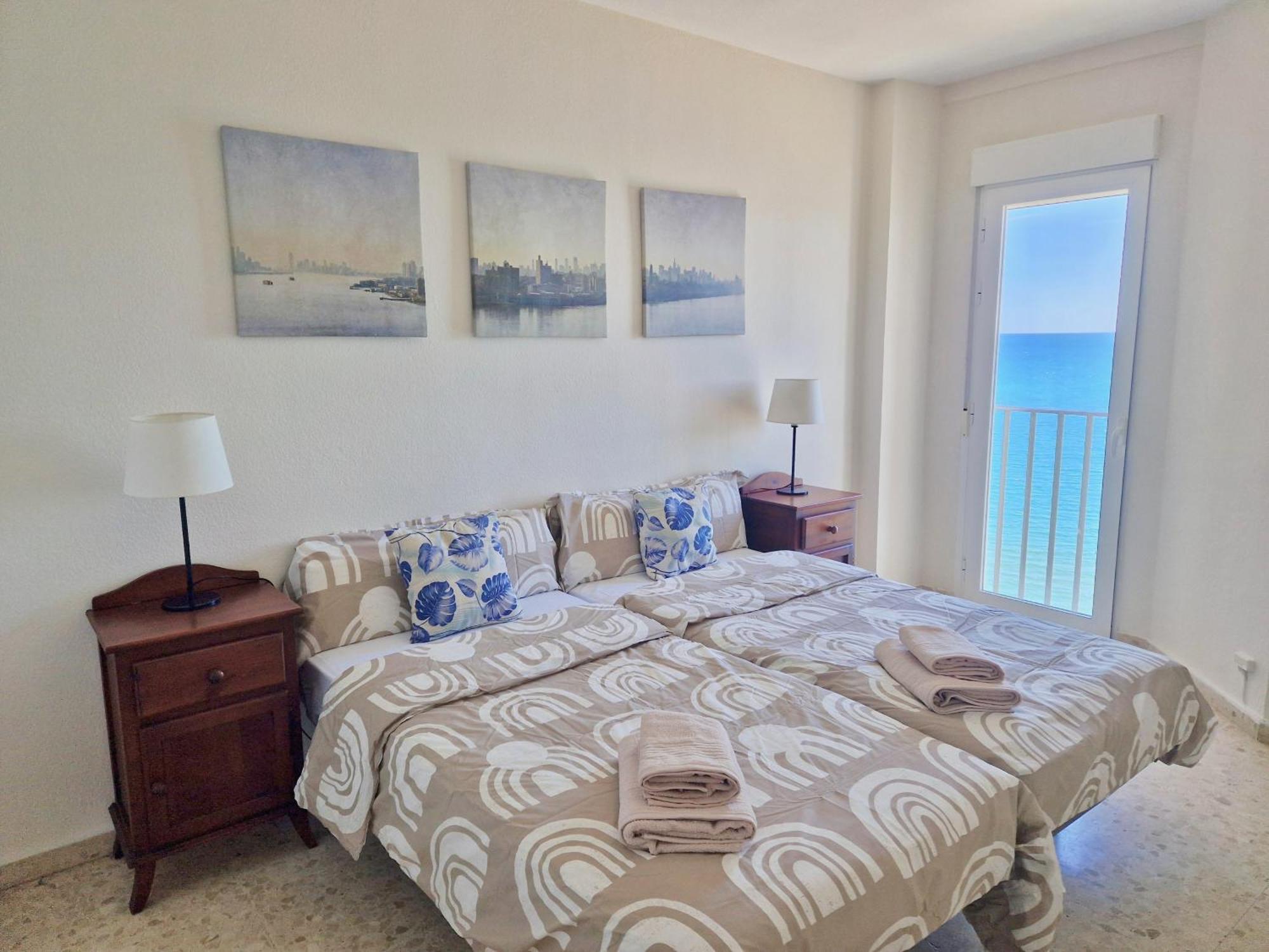 Apartment Sr Malagueta Front Wonderful Sea View Malaga