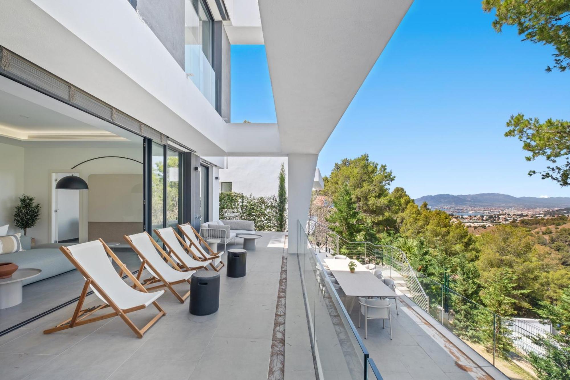 Pinares De San Anton - Sea, City, Mountain, Views Villa Malaga