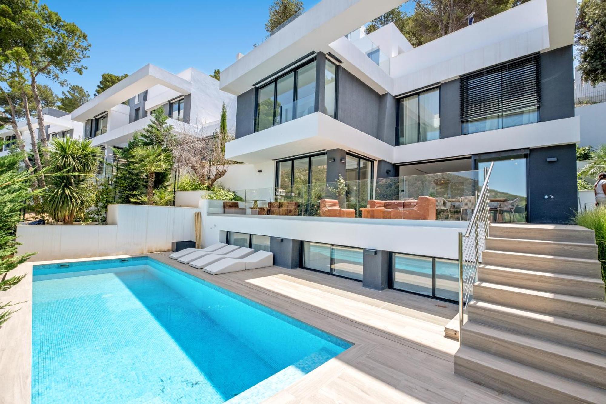 Pinares De San Anton - Sea, City, Mountain, Views Villa Malaga