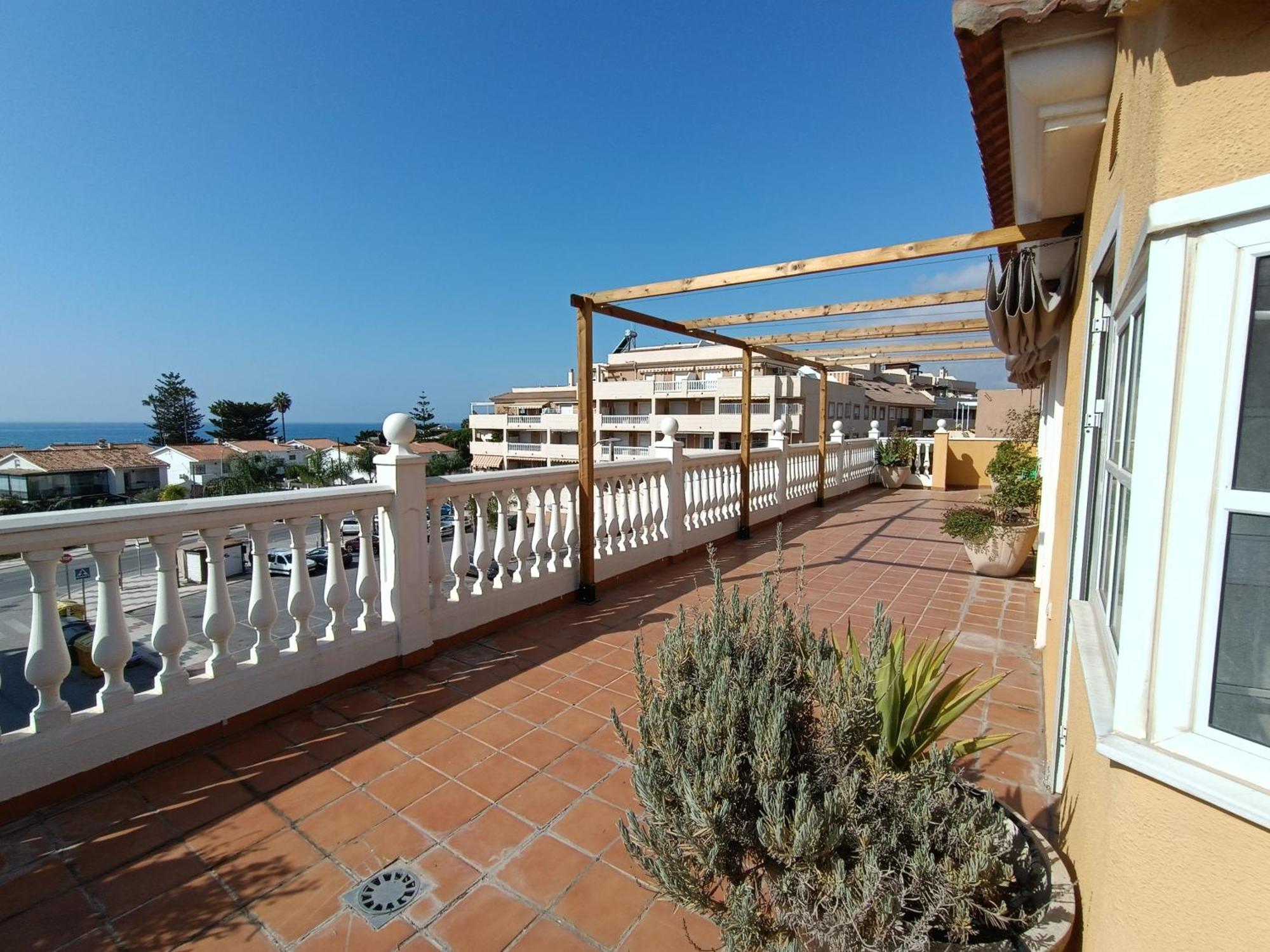Apartment Lovely Penthouse In Front Of The With Free Parking Malaga