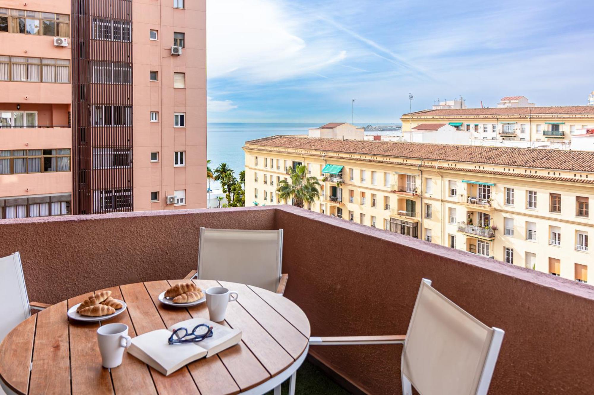 Apartment Center Flat & Terrace Malaga