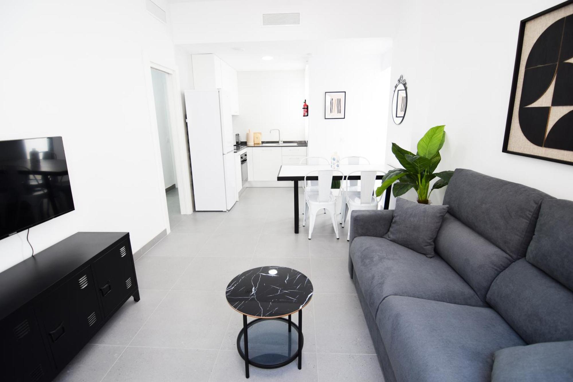 Apartment Letmalaga Study