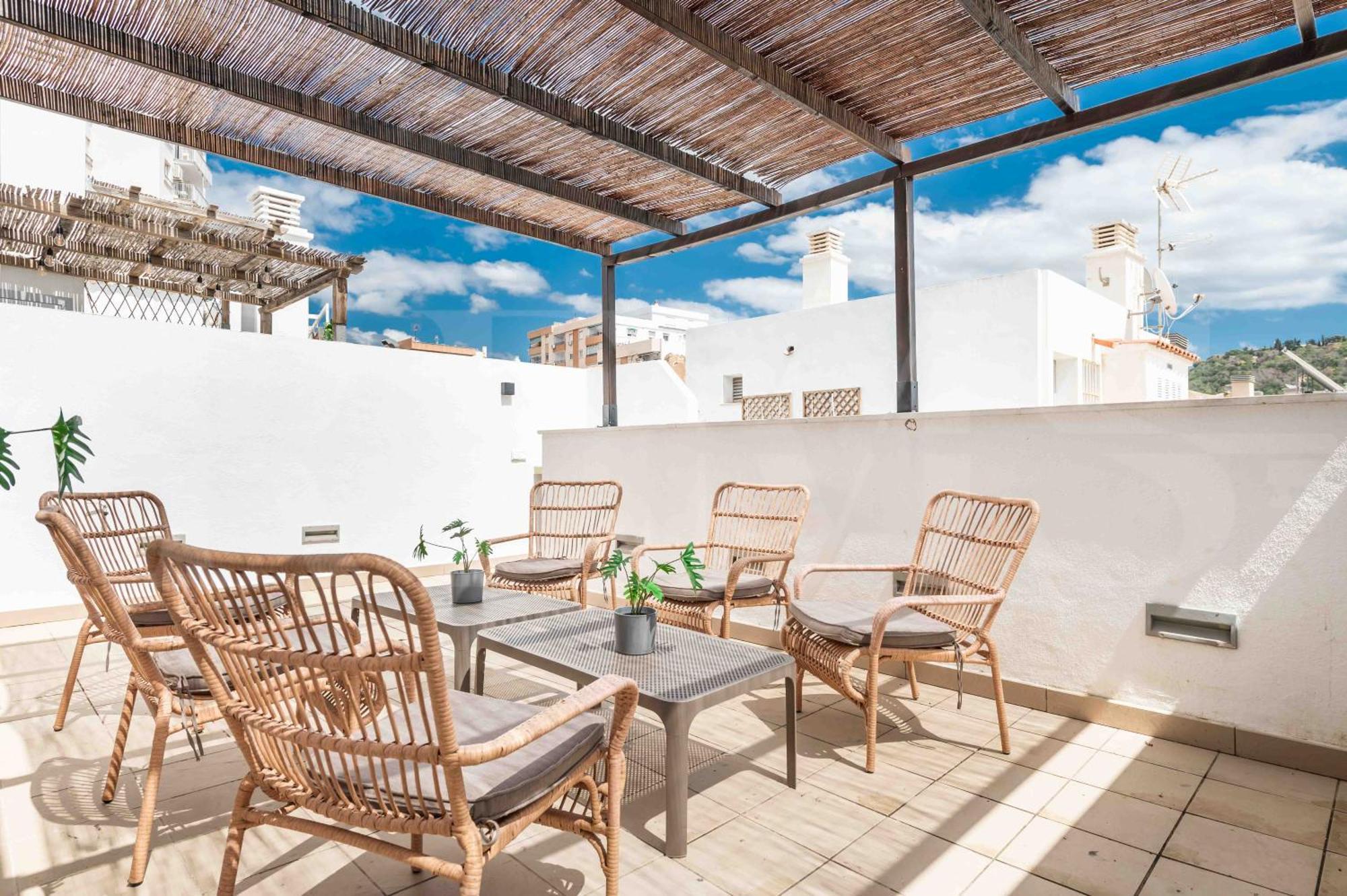 Bright Spacious Duplex With Terrace By Rems Apartment Malaga