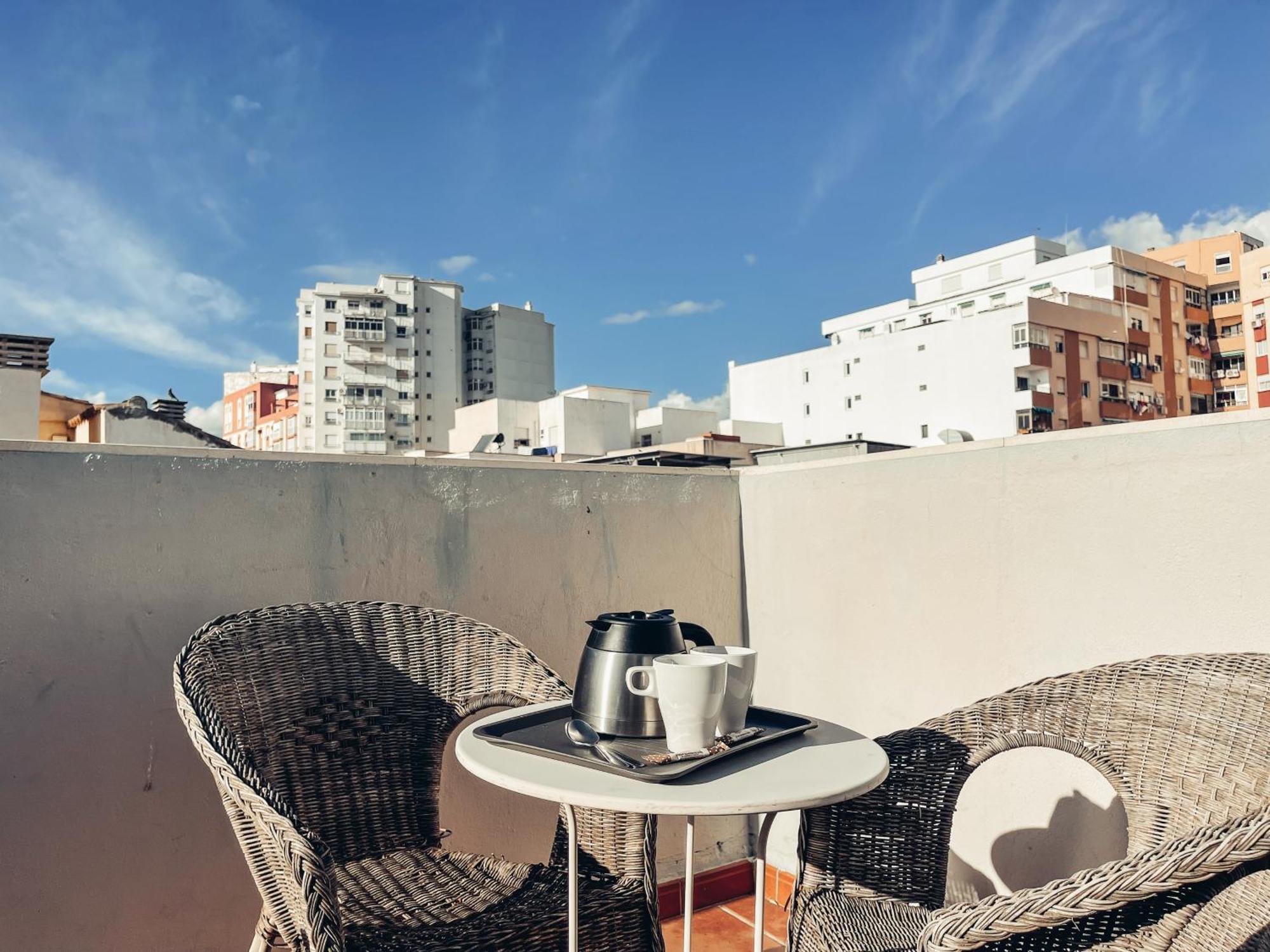 Panoramic Rooftop Duplex Retreat Heart Of Apartment Malaga