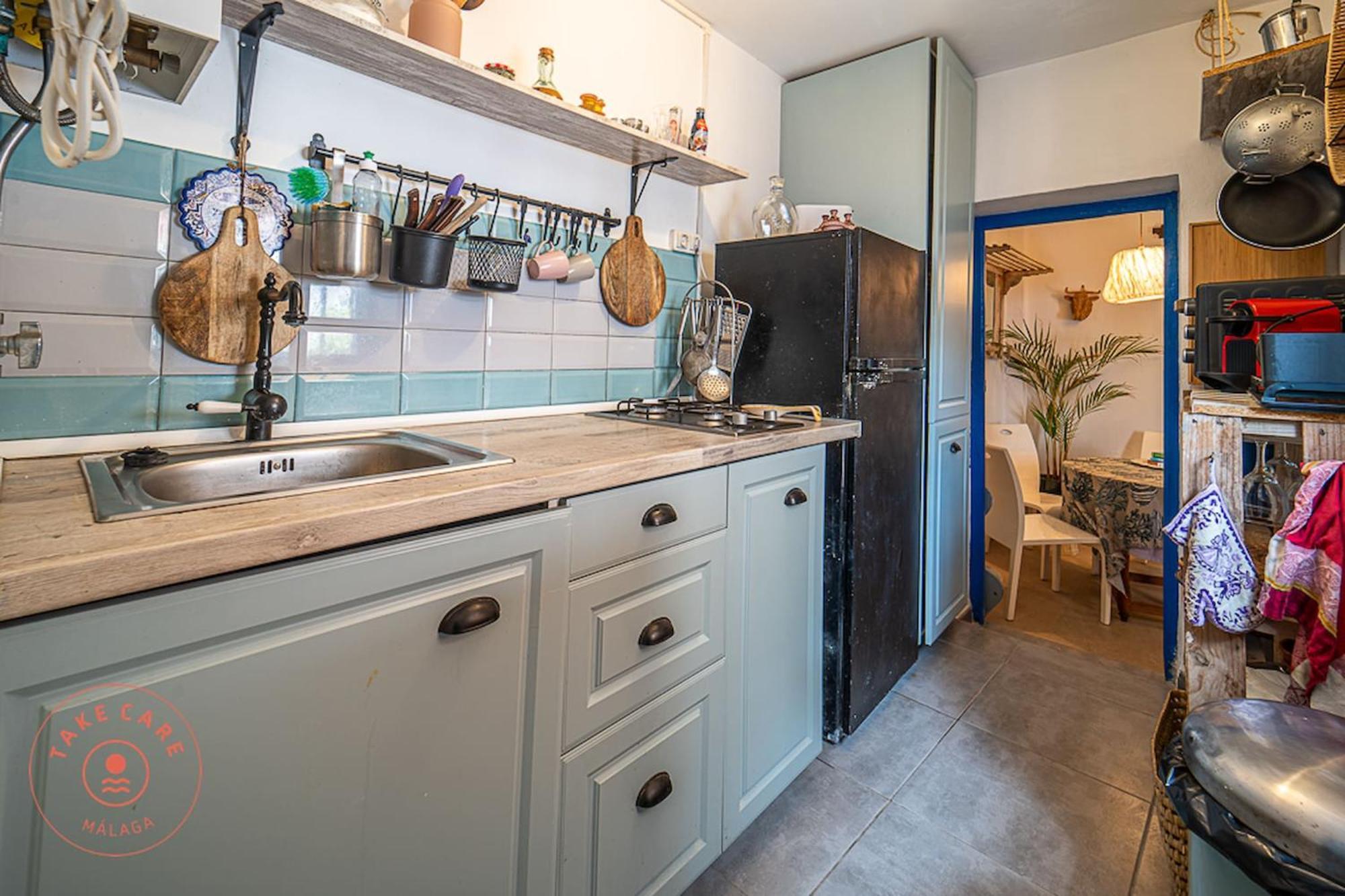 Authentic Fisher House In Pedregalejo - Tcm Ferienhaus Málaga