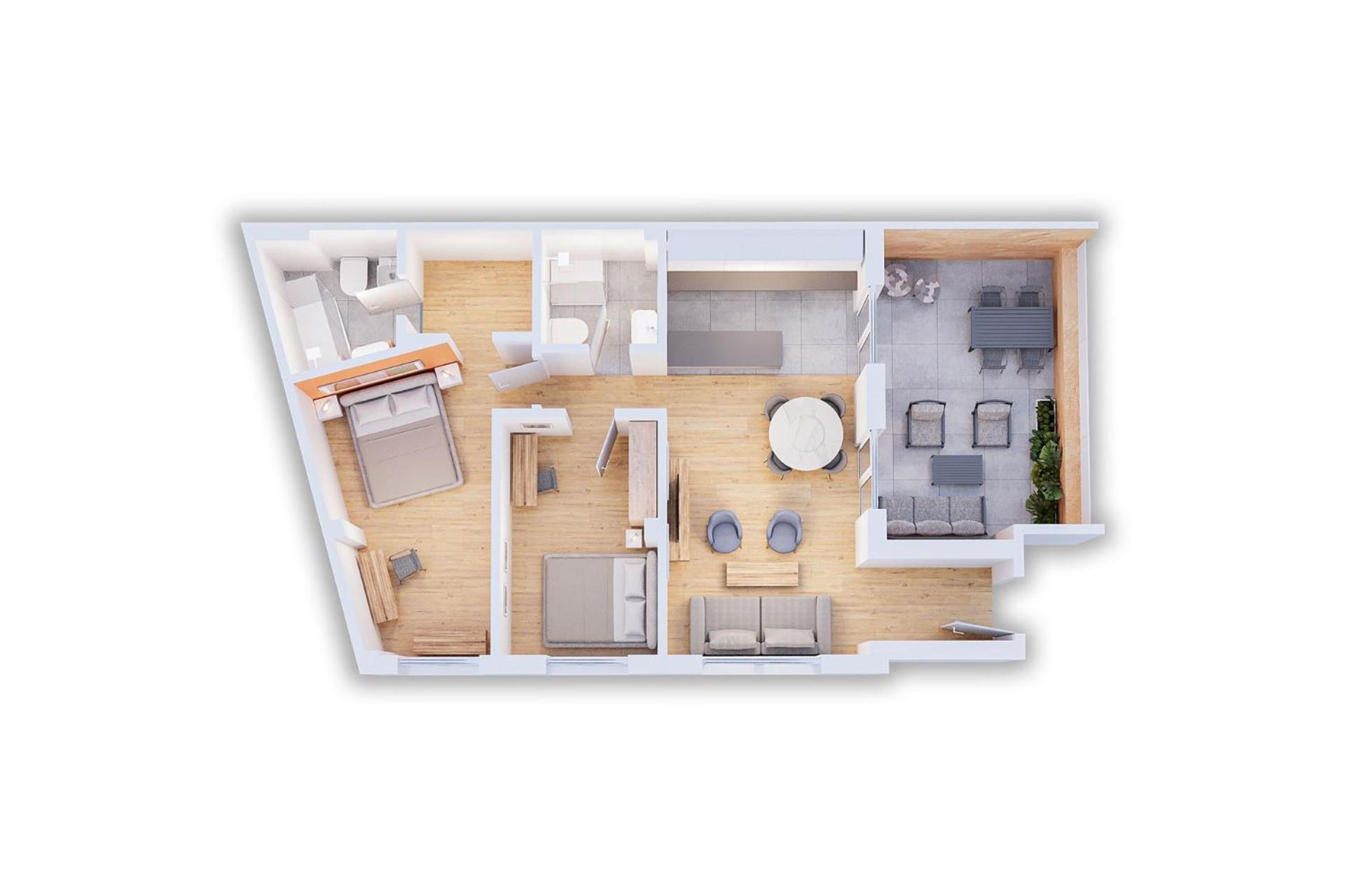 Apartment Jaleo Penthouse In By Solaga Homes